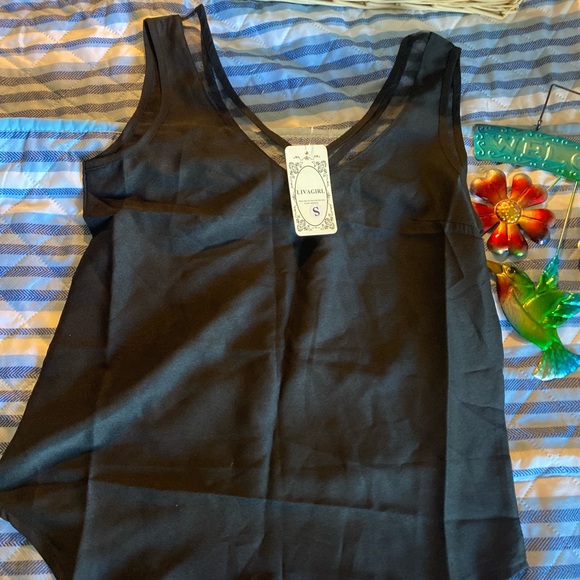 New Chiffon Tank Top - Picture 4 of 6